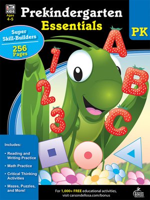 cover image of Prekindergarten Essentials